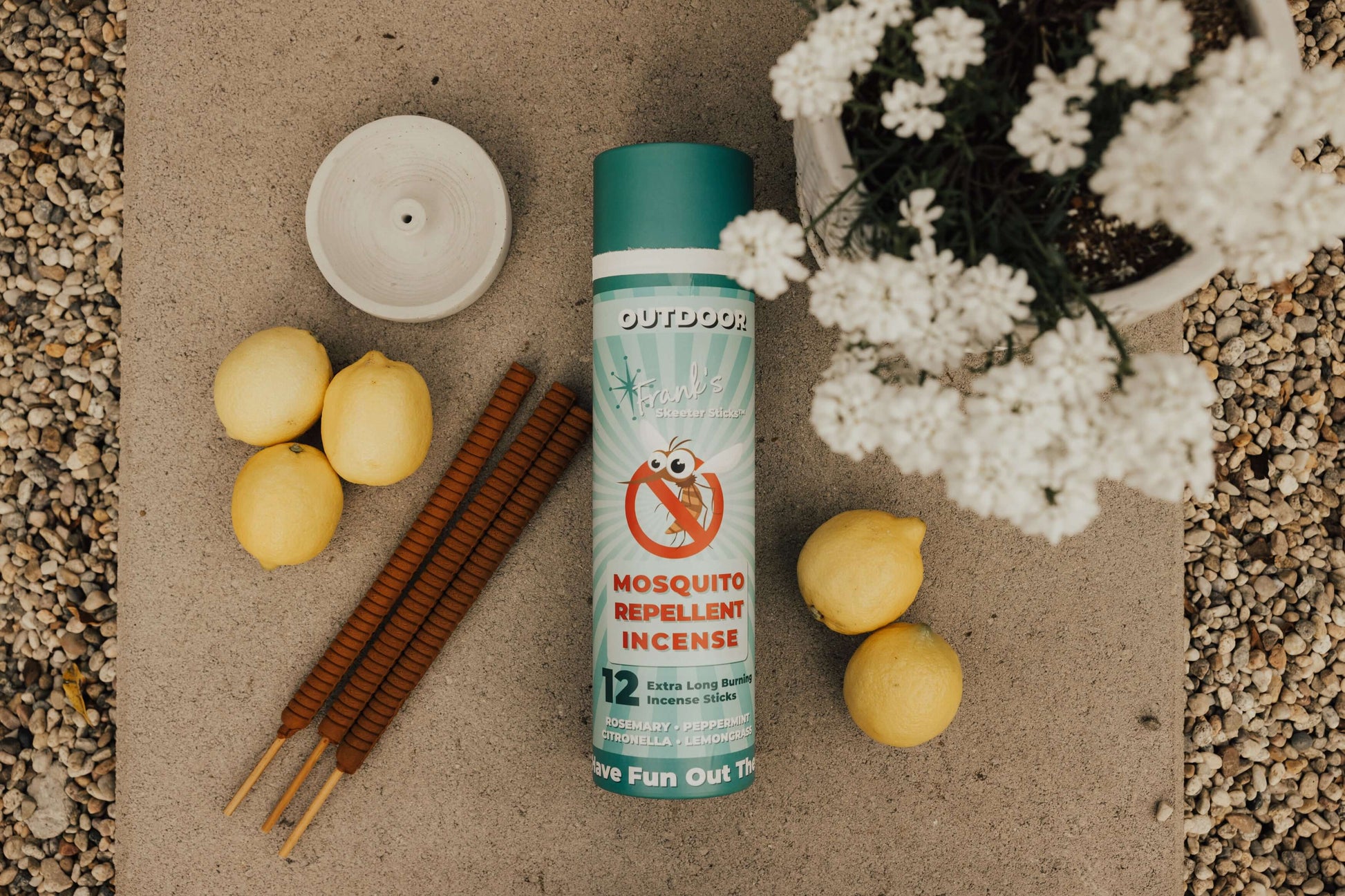 DEET Free naturally keeps bugs away Mosquito Repellent Citronella Rosemary Lemongrass Incense DEET Free naturally keeps bugs away Mosquito Repellent Citronella Rosemary Lemongrass Incense